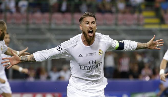Ramos salvador: Real Madrid empató al Barcelona